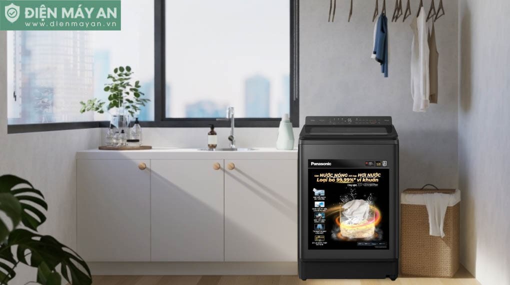Máy giặt Panasonic Inverter 12.5 kg NA-FD125V4BV